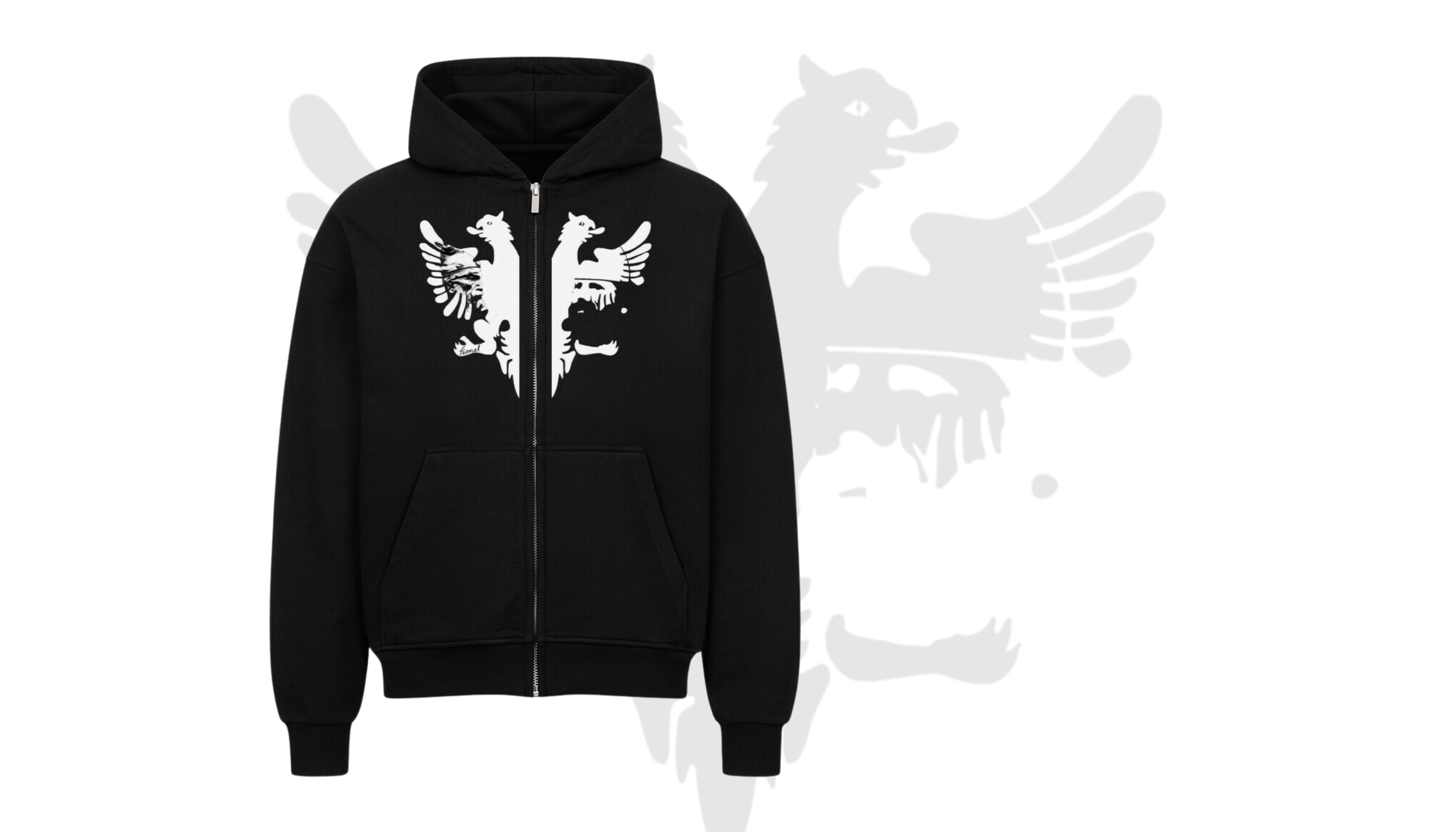 FIONEL-ARCHIVE-ZIPPER-NAVY & BLACK