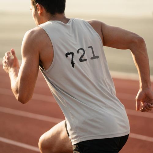 721 Sleeveless Oversized Tee