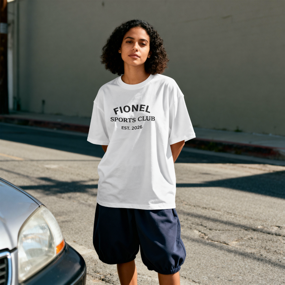 Sports Club Oversized Shirt